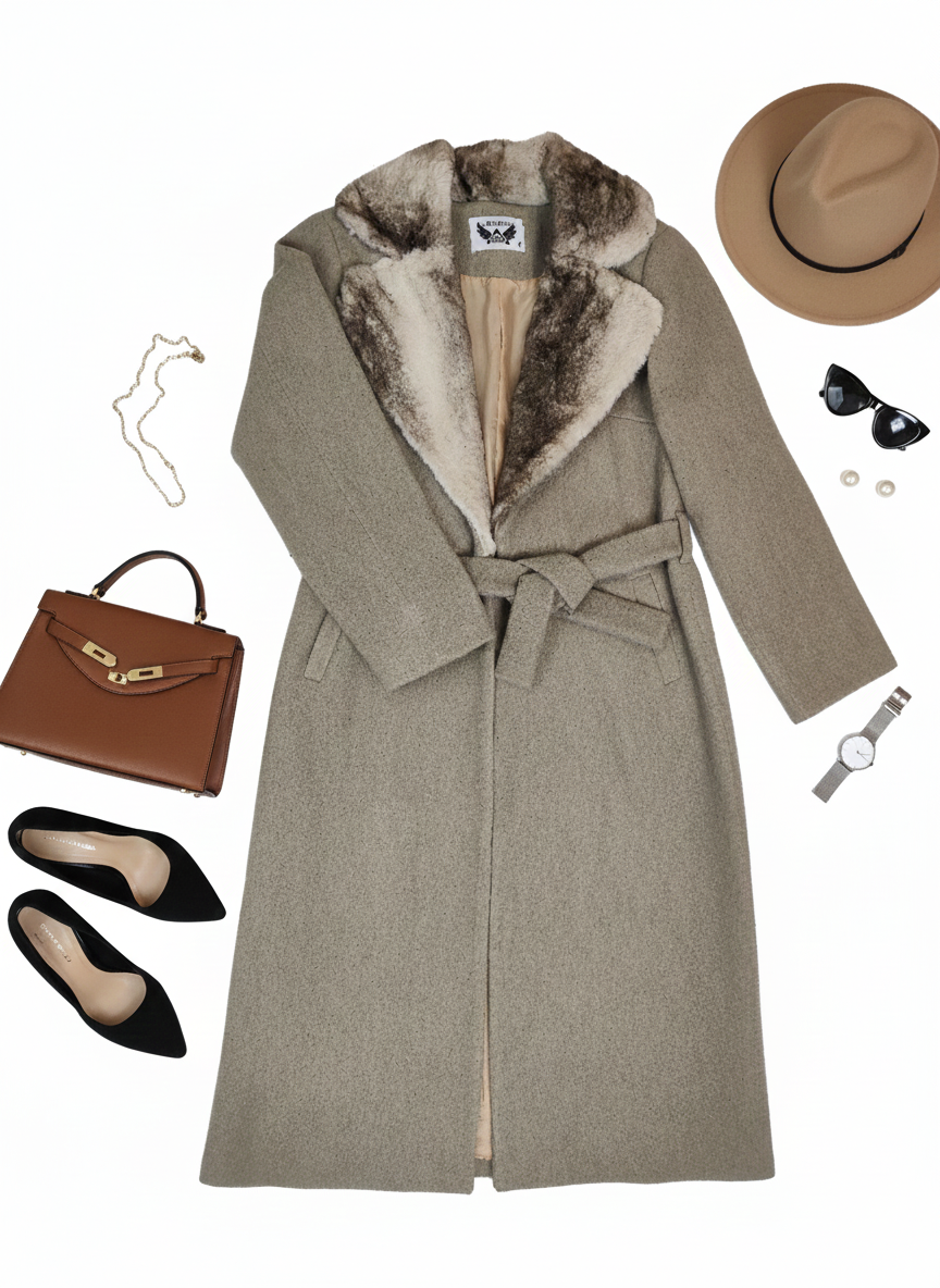 کت فوتر یقه انگلیسی ✨